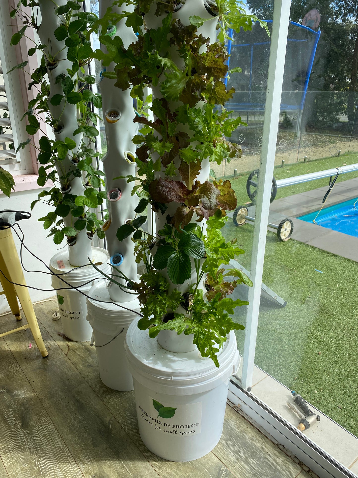The Greenfields tower garden large (150mm) 35 plant